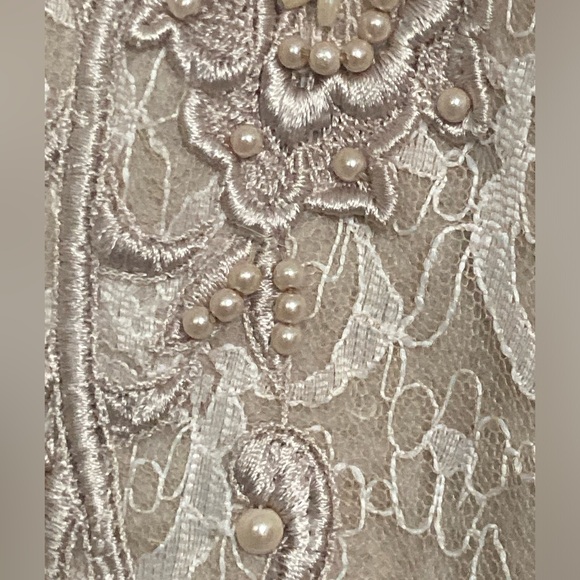 BELLDINI Angor & Rabbit Hair Long Cardigan M Beige NWOT - Picture 3 of 13